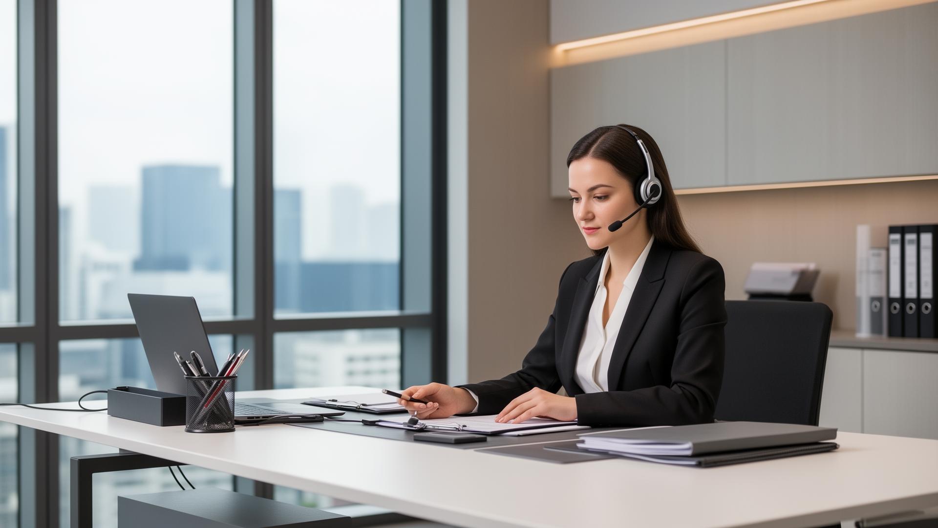 AI answering service for professional services